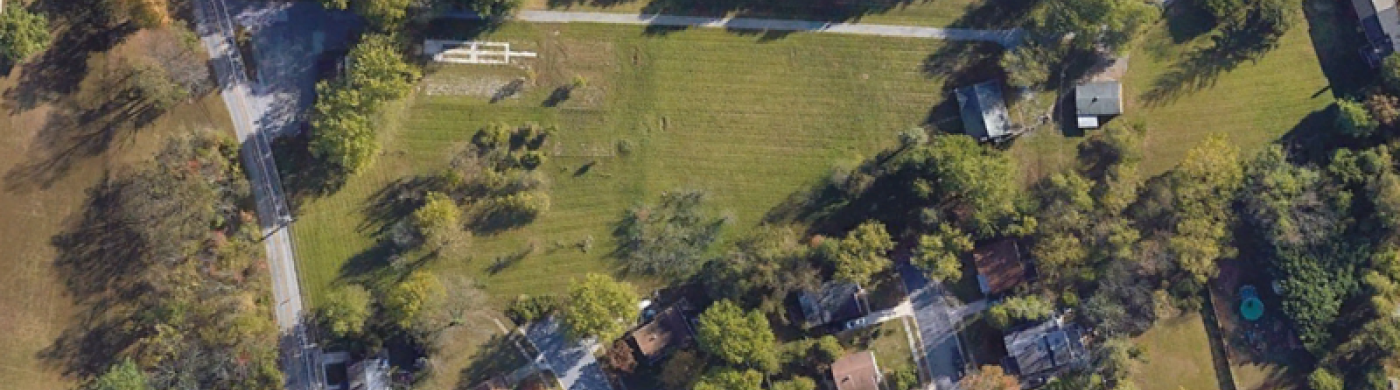 View the aerial view of the Bedford Road Park site.