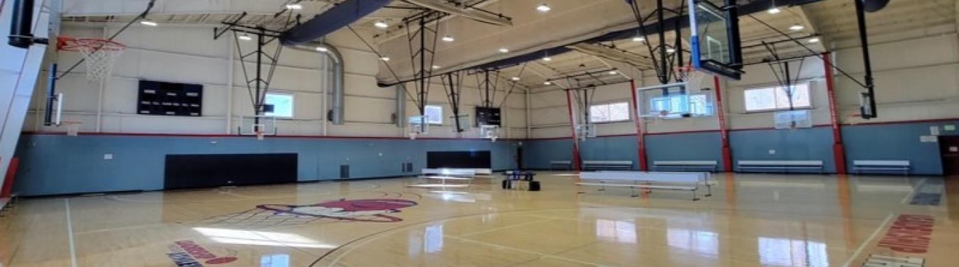 Southwest Regional Recreation Center basketball court