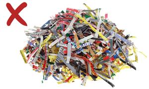 Image of shredded paper